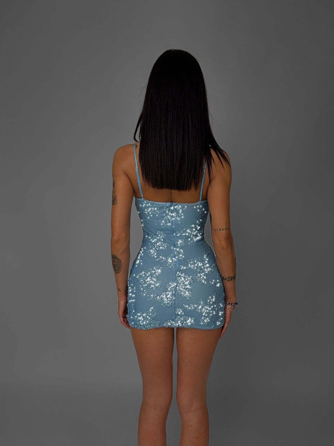 Abito Olivia-Light Blue