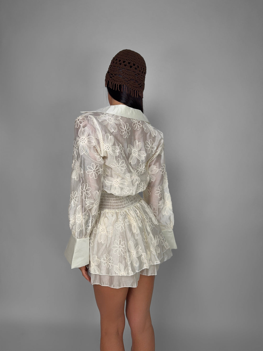 Abito Wildflower-Beige
