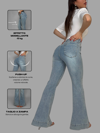 Jeans Sculpting -5kg Light Denim
