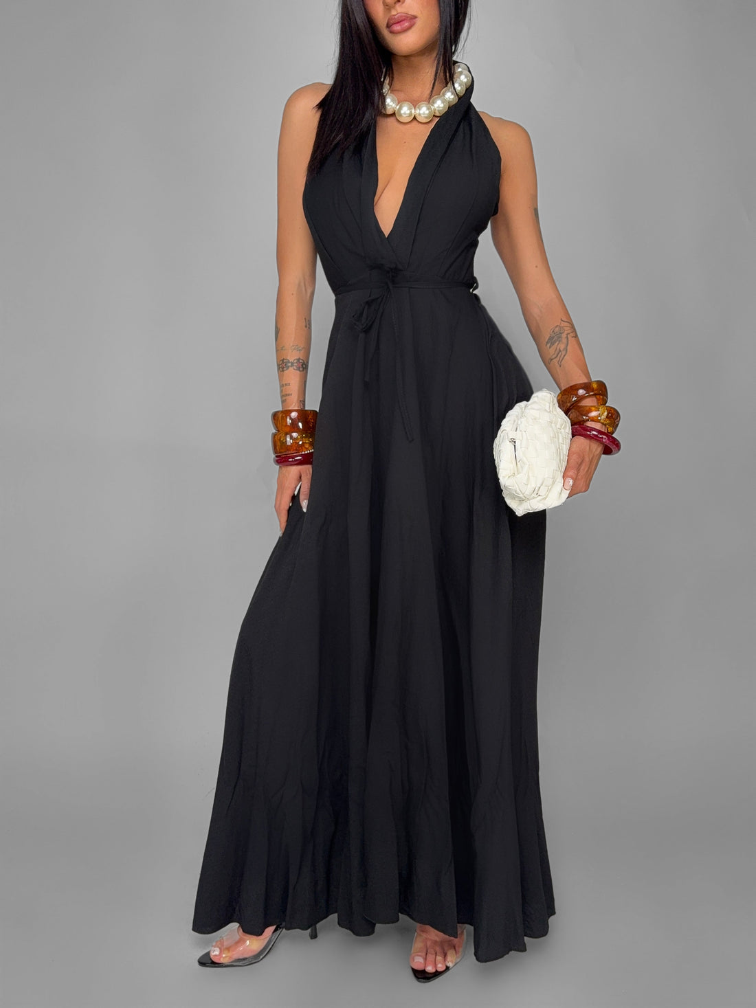 Abito Venus Maxi-Black