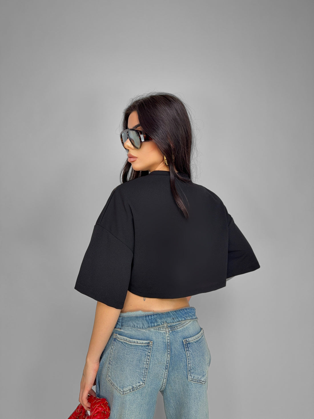 T-shirt Corset Waist - Black
