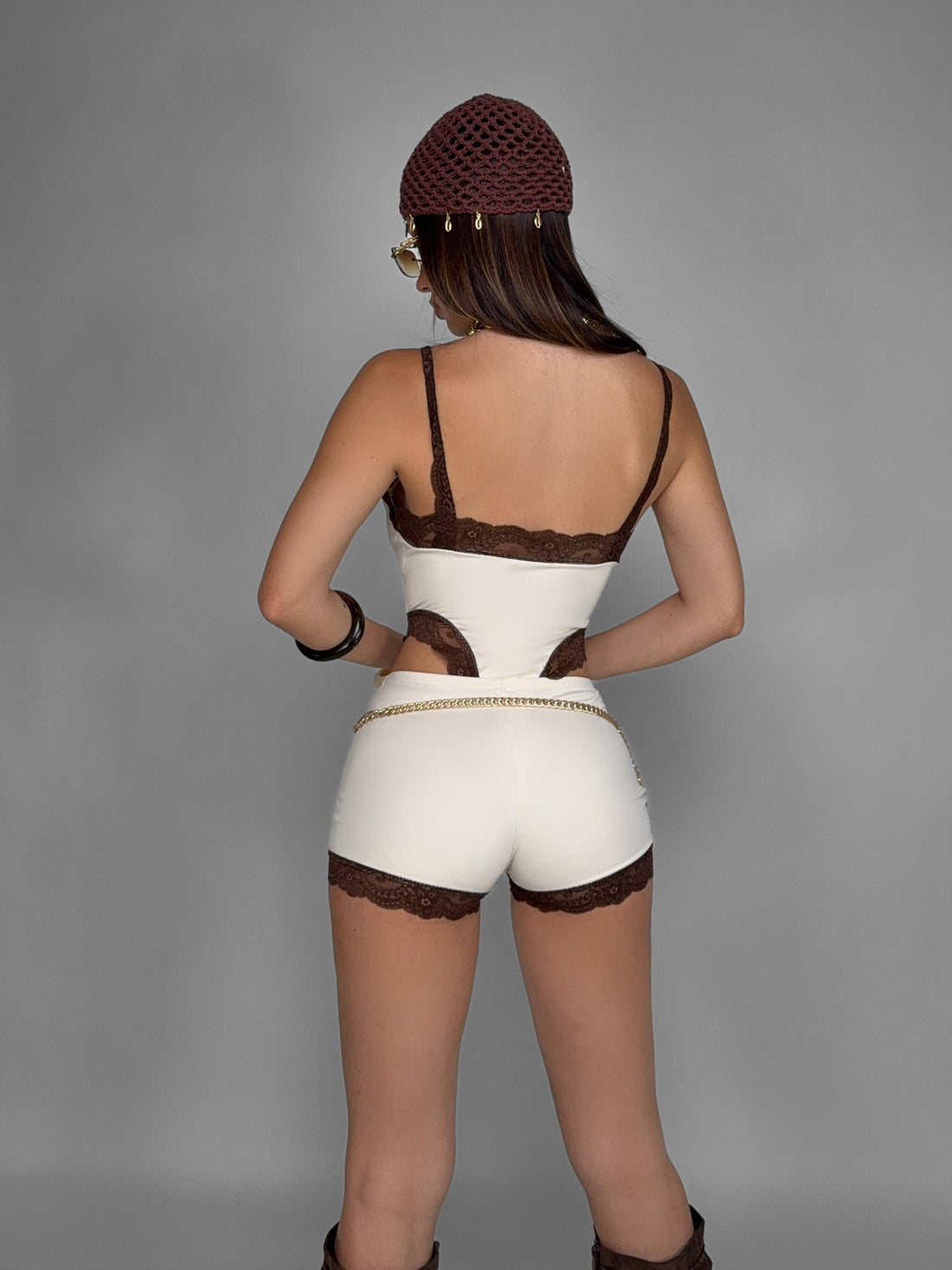 Completo Eternal Lace-Beige