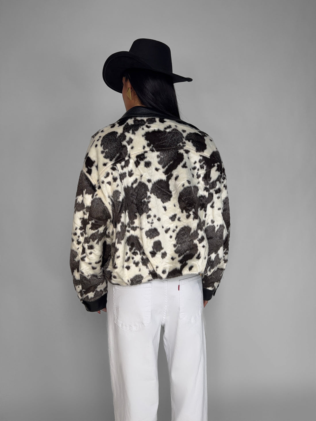 Giacchetto Cow - Black
