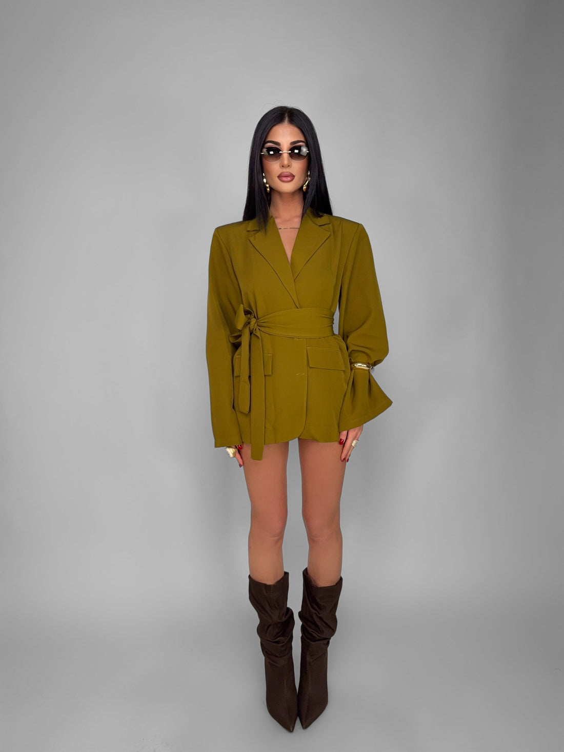 Abito/Giacca  Wrap-Green