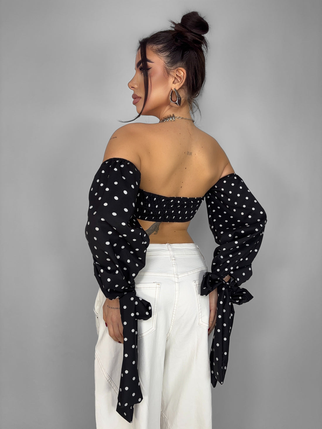Top Dot Airy-Black