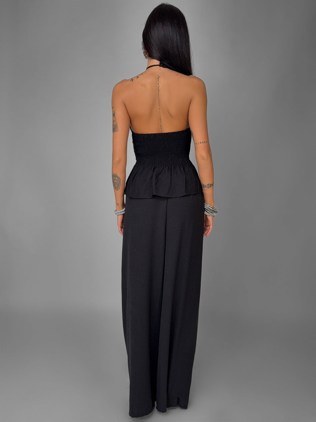 Pantalone Refined Line-Black