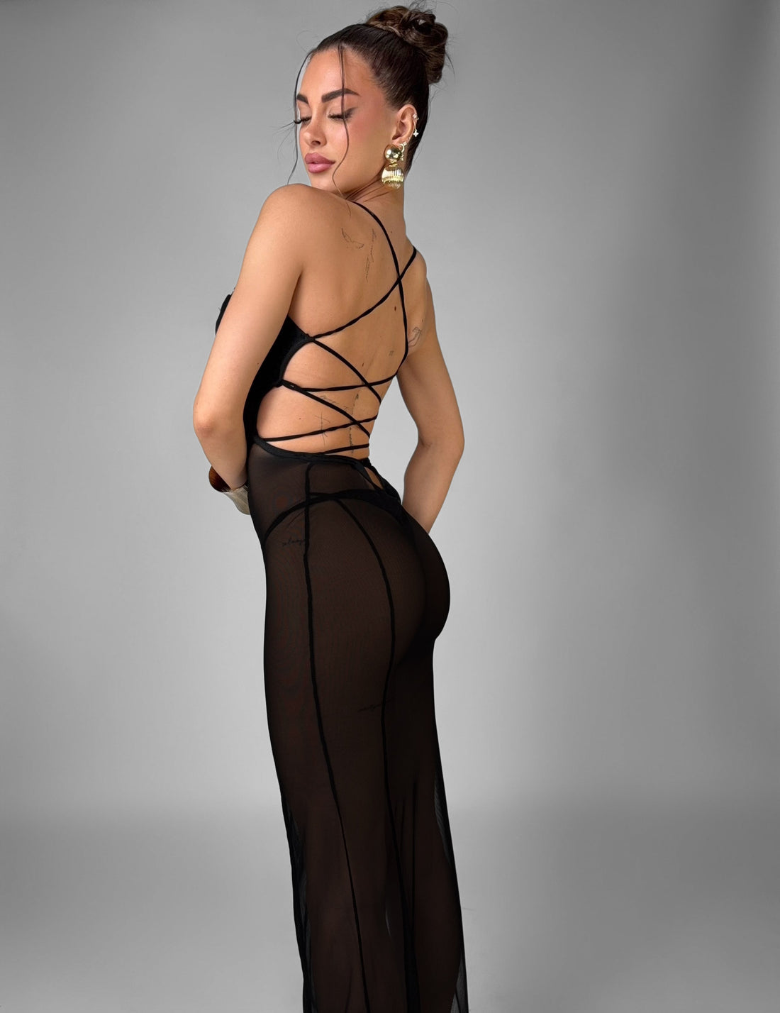 Abito Caroline-Black