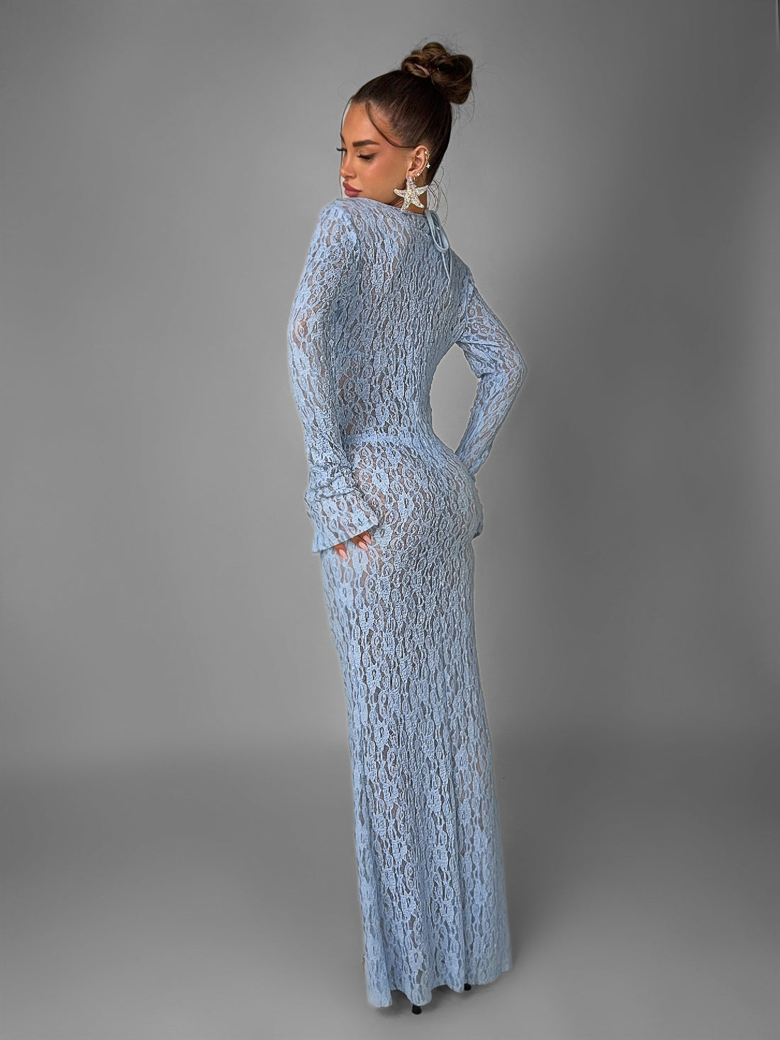 Abito Marisol-Light Blue