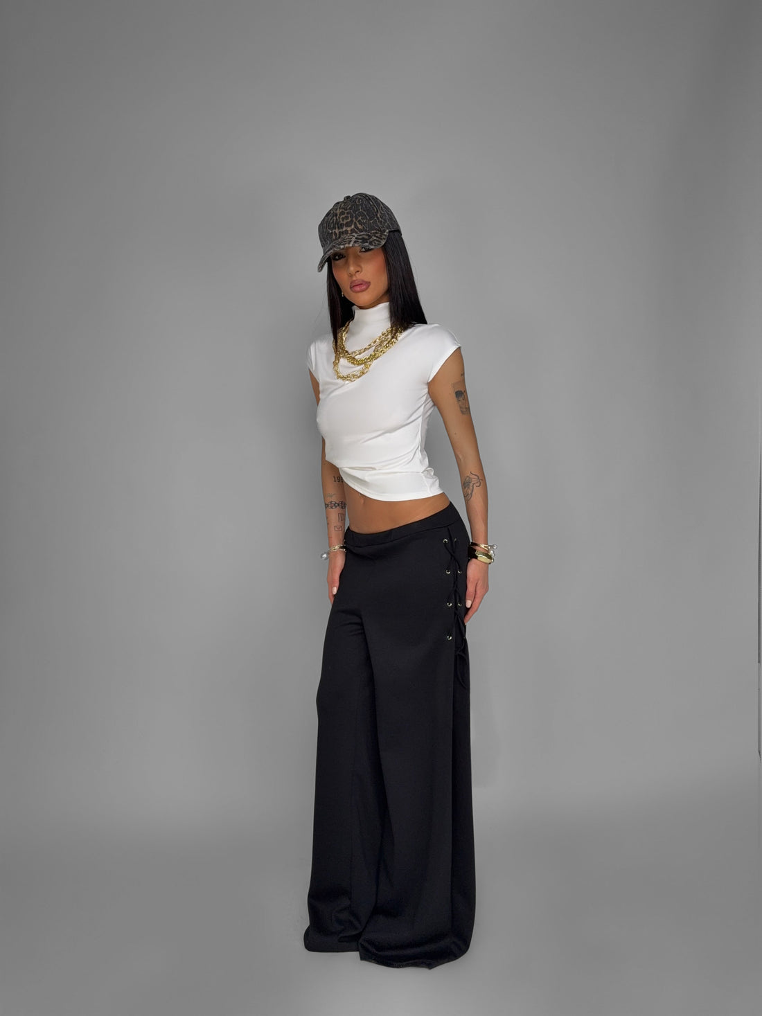 Pantalone Side Wrap