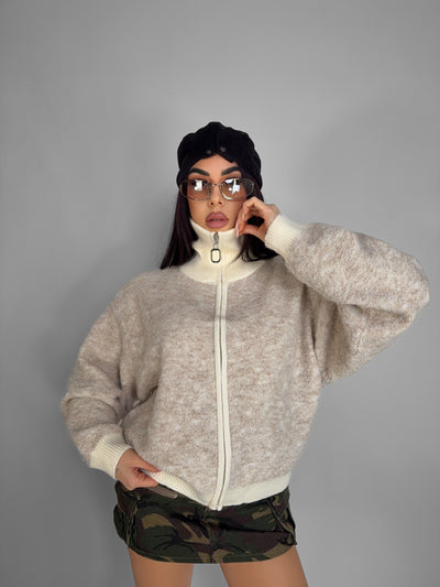 Maglione Zip Sweat
